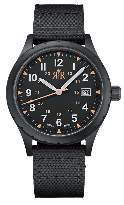 Rogue & Regent | Sentinel Field Watch – PVD Black