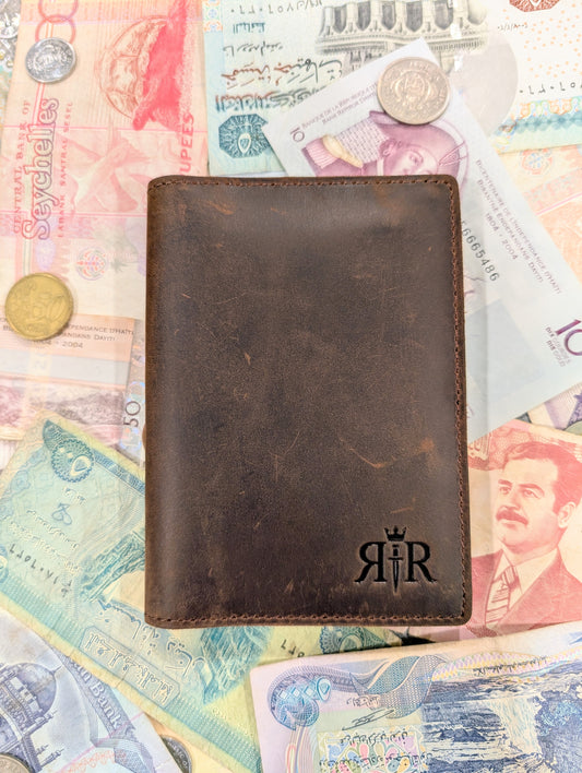 Rogue & Regent Leather Passport Wallet
